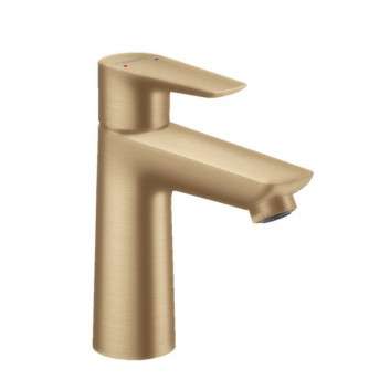 Змішувач для умивальника Hansgrohe Talis Select E, висота 162mm без комплекту для зливу, чорний мат.