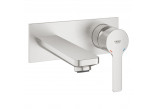 Однорычажный для ванны Grohe Lineare на 4 отвори - brushed hard graphite