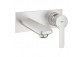 Однорычажный для ванны Grohe Lineare на 4 отвори - brushed hard graphite