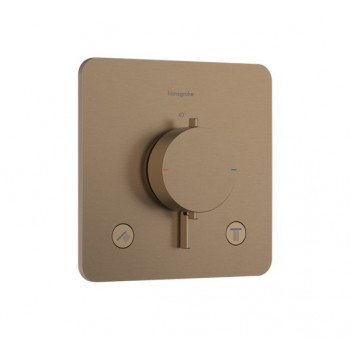 Змішувач термостатичний Hansgrohe Ecostat Comfort S, do 2 odbiorników, прихований - хром