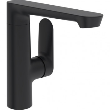 Змішувач для умивальника HansaGenesis з бічним важелем mieszacza, підлогова, одноважільний - хром