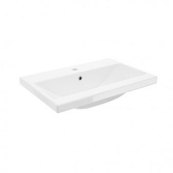 Шафка підраковинна Defra Faro D60 z dwiema szufladami, ширина 60 cm - lakier білий глянець 