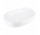 Умивальник на стільницю Corsan Olvena овальна 60x40x15 cm з пробкою klik-klak білийm