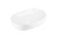 Умивальник на стільницю Corsan Olvena овальна 60x40x15 cm з пробкою klik-klak білийm