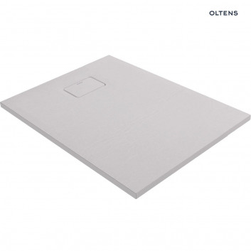 Oltens Bergytan піддон прямокутний 100x80 cm RockSurface - чорний 