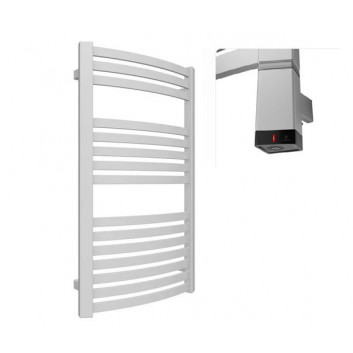 Обігрівач електричний Terma Dexter E 86x50 cm z grzałką MOA WiFi- стандартний колір білий