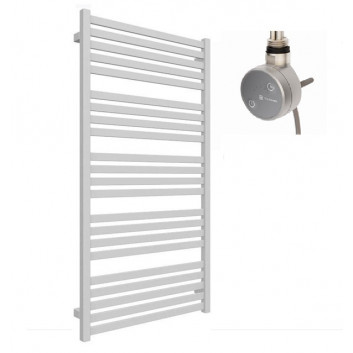 Обігрівач електричний Terma Dexter E 86x50 cm z grzałką MOA WiFi- стандартний колір білий