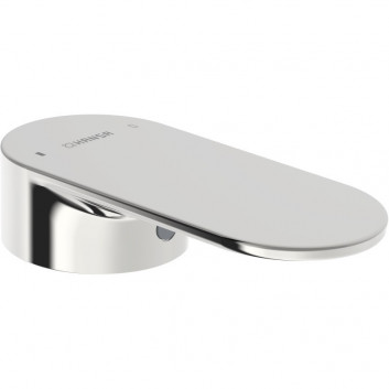 Змішувач ванно-душовий HansaGenesis, одноважільний, настінний монтаж - хром