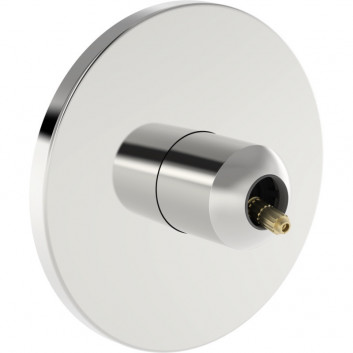 Змішувач для умивальника HansaGenesis, element на стіну, кран 20,3 cm - хром