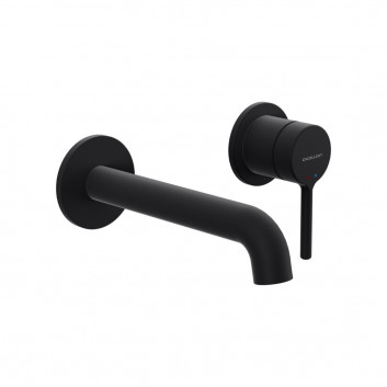 Одноважільний, прихований змішувач для умивальника Excellent Keira - чорна