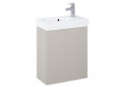 Умивальник Roca Mini-N z szafką wiszącą 45x24 cm (bez syfonu) - fume мат. 