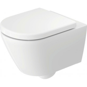 Раковина WC навісна Duravit D-Code, 54x35,5 cm HygieneGlaze, з полицею - біла