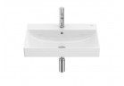Малий умивальник настінний Roca Ona 60x46 cm FIineceramic - біла