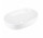 Умивальник на стільницю Corsan Olvena овальна 60x42,5x14,5 cm без пробки - біла