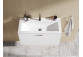 Меблевий умивальник Ravak Clear, 80 cm з отворами - біла