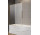 Ширма для ванни Radaway Furo Gold PND II 100, лівий, скло прозоре, 100x150cm, przesuwny, profil золотий szczotkowany