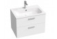 Шафка під раковину mini Ravak SD Classic II 40x22x50 cm, навісна, лівий варіант - білий глянець