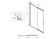 Душова стінка Deante Prozma walk-in 80x195 cm - скло транспарентні, profil хромована сталь
