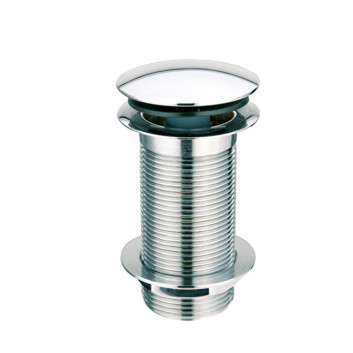 Spust раковинний McAlpine, klik-klak, білий