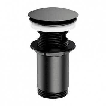 Клапан klik-klak для сифону умивальника Omnires, мідь szczotkowana