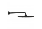 Верхній душ Grohe Rainshower Cosmopolitan 310, тримач настінні 380 mm, 1 strumień - phantom black