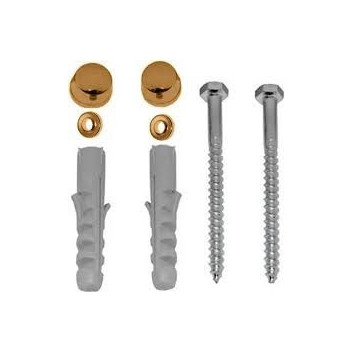 Комплект mocujący do muszli i bidetów stojących Kerasan Waldorf, бронза