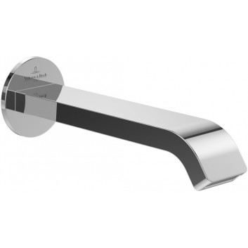 Змішувач для кухонних раковин Villeroy & Boch Como Shower Window, висота 215mm, висувний злив, нержавіюча сталь