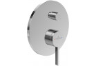 Змішувач ванно-душовий Villeroy & Boch Dawn, одноважільний, для настінного монтажу - хром