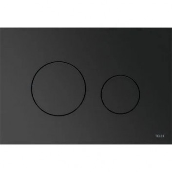 Кнопка спуску TECEloop do WC - скло чорні, Кнопки чорні