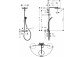 Душовий комплект Hansgrohe Croma 220 комплект, набір з термостатом і верхнім душем