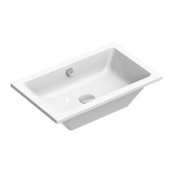 Умивальник на стільницю Catalano Zero 70x35 cm - білий глянець