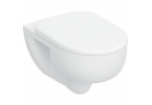 Комплект wiszącej miski WC Geberit Selnova 54x35,5 cm, туалет, TurboFlush, з сидінням для унітаза - біла