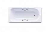 Сталева ванна Kaldewei Saniform Plus 362-1 160x70 cm, z powierzchnią uszlachetnioną - білий альпійський