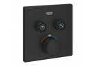 Змішувач термостатичний Grohtherm SmartControl do obsługi dwóch wyjść wody - phantom black