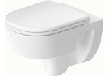 Раковина WC навісна Duravit D-Code 37x54 cm, установка ukryty, bezkołnierzowa, злив горизонтальний - біла
