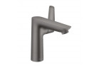 Змішувач для умивальника Hansgrohe Talis E 150, одноважільний, з комплектом зливу, DN 15 - чорний шліфований хром
