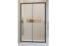 Двері душові 110cm, Radaway Alienta Black DWJ, скло прозорі, profil чорний
