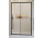 Двері душові 110cm, Radaway Alienta Black DWJ, скло прозорі, profil чорний
