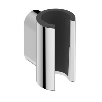 Przyłącze wody Hansgrohe FixFit Q, з важелем для душа - чорний шліфований хром