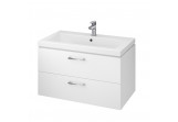 Меблевий комплект Cersanit Lara умивальник z szafką 80 cm (do samodzielnego montażu) - білий
