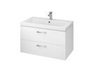 Меблевий комплект Cersanit Lara умивальник z szafką 80 cm (do samodzielnego montażu) - білий