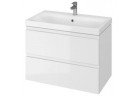 Меблевий комплект Cersanit Moduo умивальник z szafką 80 cm (do samodzielnego montażu) - білий 