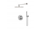 Душовий комплект Emporia Ori - шліфований нікель