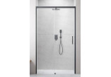 Двері душові розсувні Radaway Idea Black DWJ 100 Ліве 98.7-101.2x200.5cm, profil чорний, скло прозоре- sanitbuy.pl