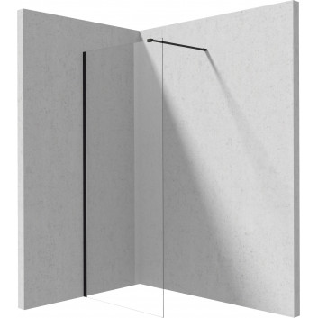 Душова стінка Deante Prozma walk-in 80x195 cm - скло транспарентні, profil хромована сталь