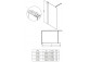 Душова стінка Deante Prozma walk-in 80x195 cm - скло транспарентні, profil хромована сталь