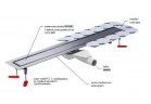 Лінійне обтікання, pełny комплект, Wiper New MCR, 600mm, викінчення silver мат.