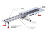 Лінійне обтікання, pełny комплект, Wiper New Premium, 1200mm, малюнок Ponente, викінчення poler