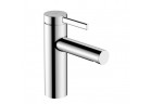 Змішувач для умивальника Hansgrohe Zesis S одноважільний 100 CoolStart з комплектом зливу з тягою - хром