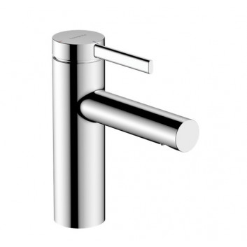 Змішувач для умивальника Hansgrohe Zesis S одноважільний 70 CoolStart з комплектом зливу Push-Open - хром